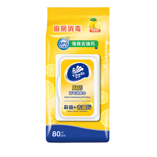 VCW4008 Vinda Kitchen Disinfecting Wet Wipes